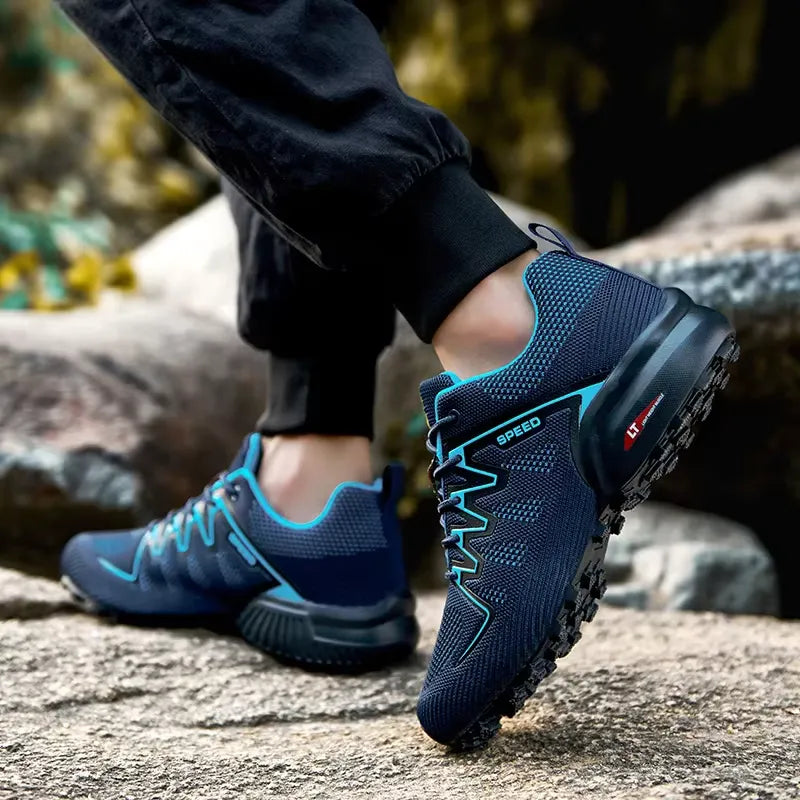 Summit Hiker - Herrskor för Utomhusbruk | Inklusive GRATIS Ortopedisk Sula