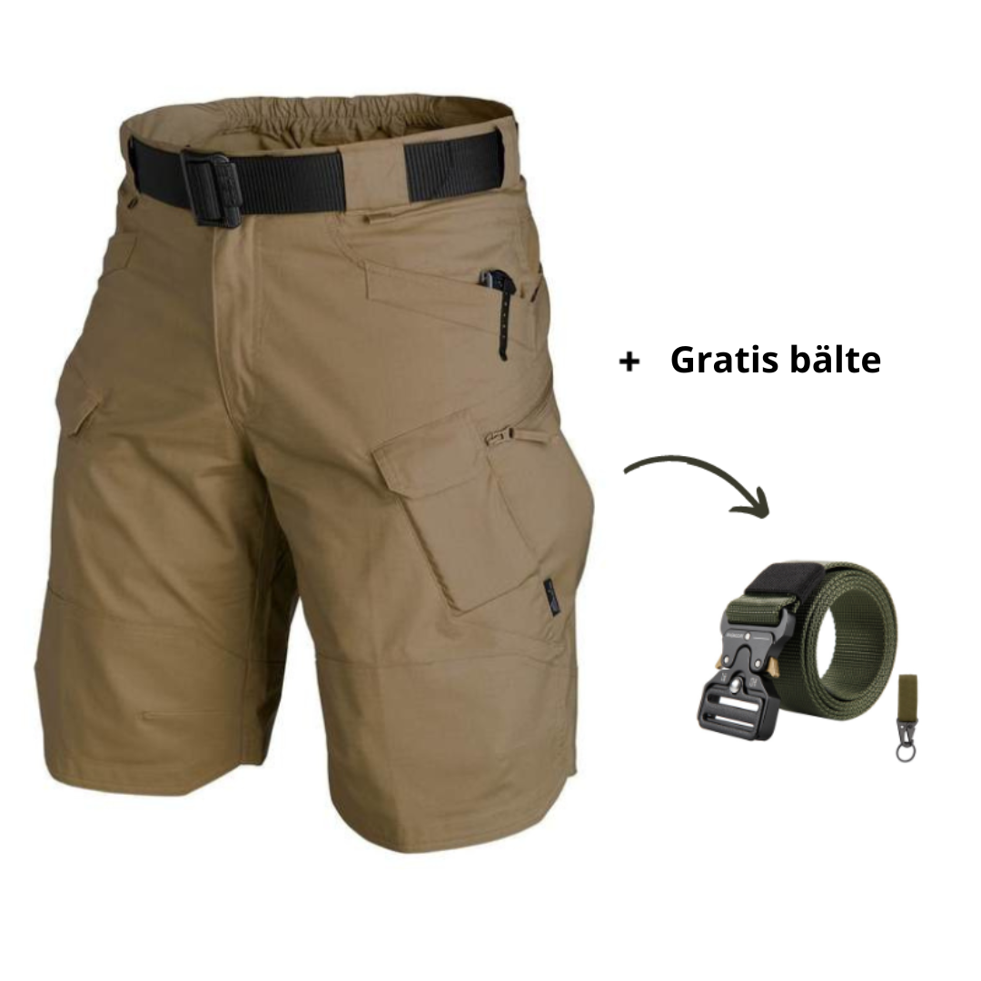 Alexander | Cargo Shorts Med 7 Fickor + GRATIS Bälte