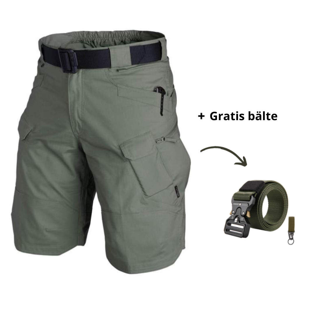 Alexander | Cargo Shorts Med 7 Fickor + GRATIS Bälte