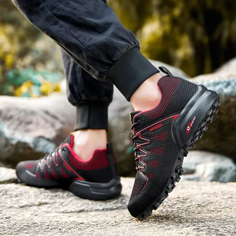 Summit Hiker - Herrskor för Utomhusbruk | Inklusive GRATIS Ortopedisk Sula