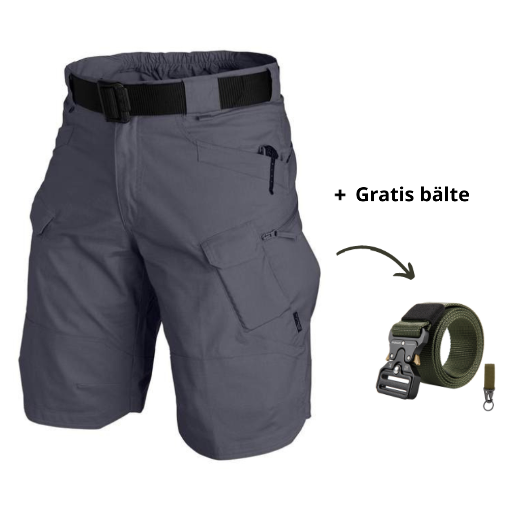 Alexander | Cargo Shorts Med 7 Fickor + GRATIS Bälte