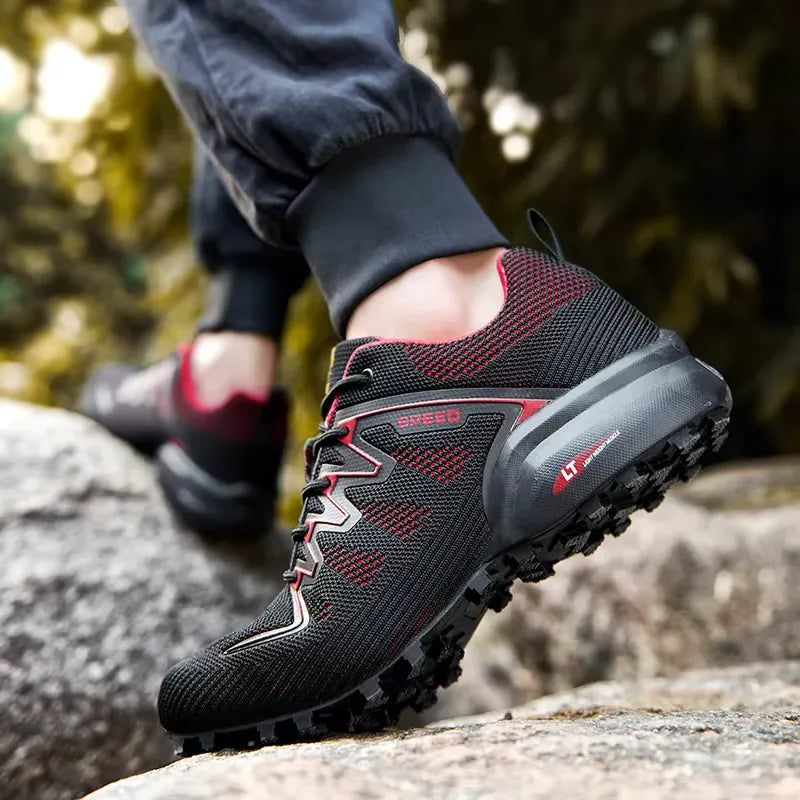 Summit Hiker - Herrskor för Utomhusbruk | Inklusive GRATIS Ortopedisk Sula