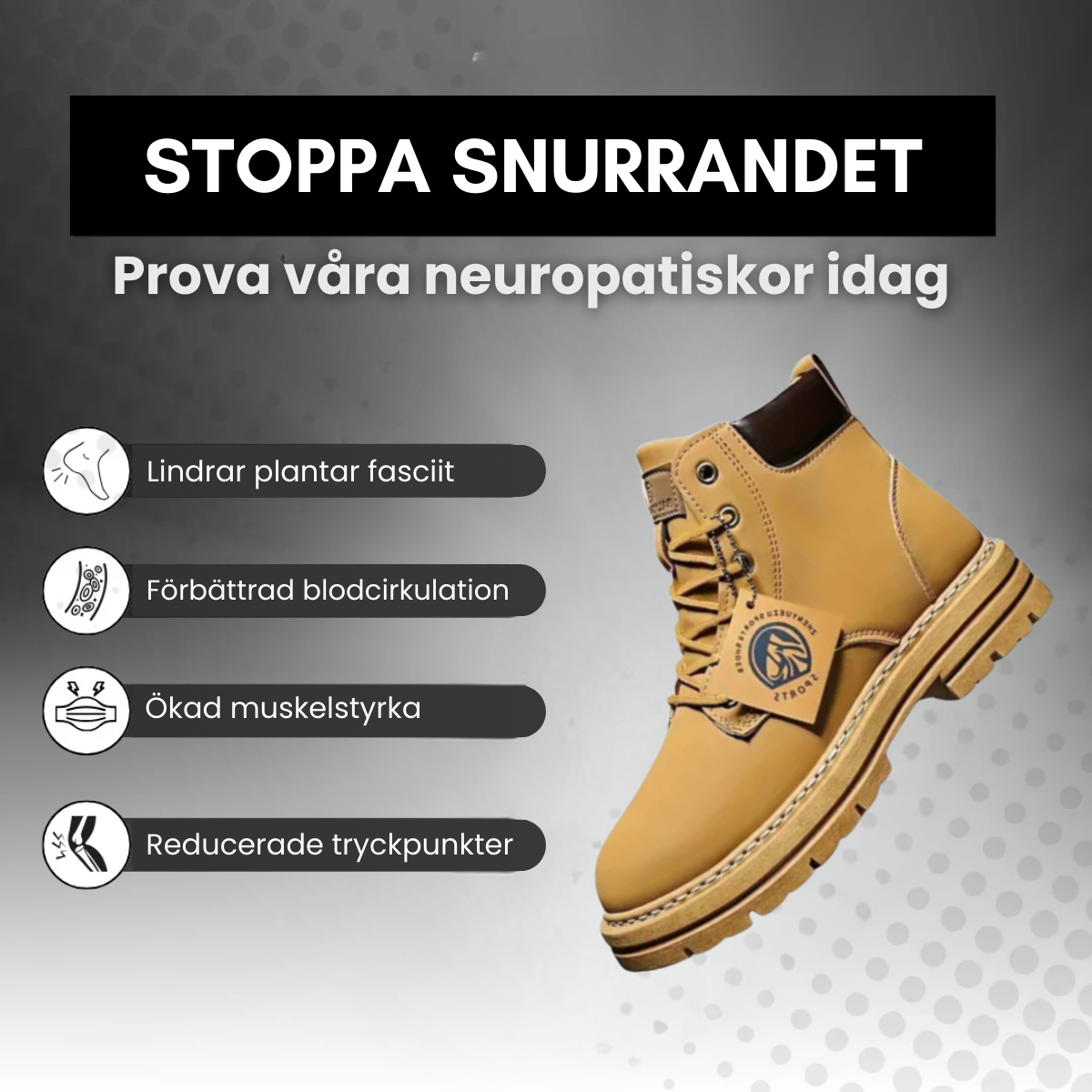 FlexiFit - Smärtlindrande vintervandringskängor