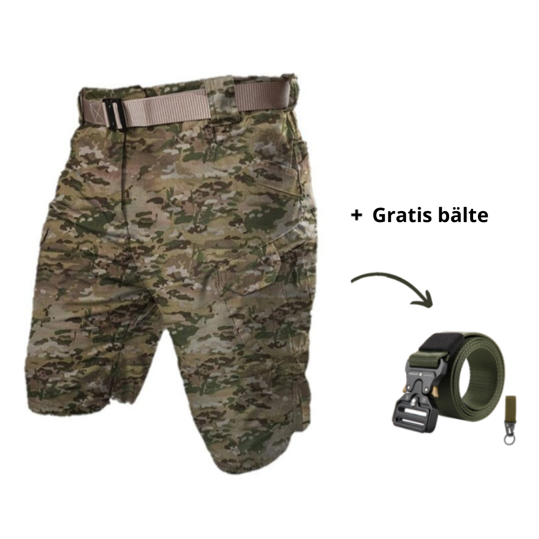 Alexander | Cargo Shorts Med 7 Fickor + GRATIS Bälte