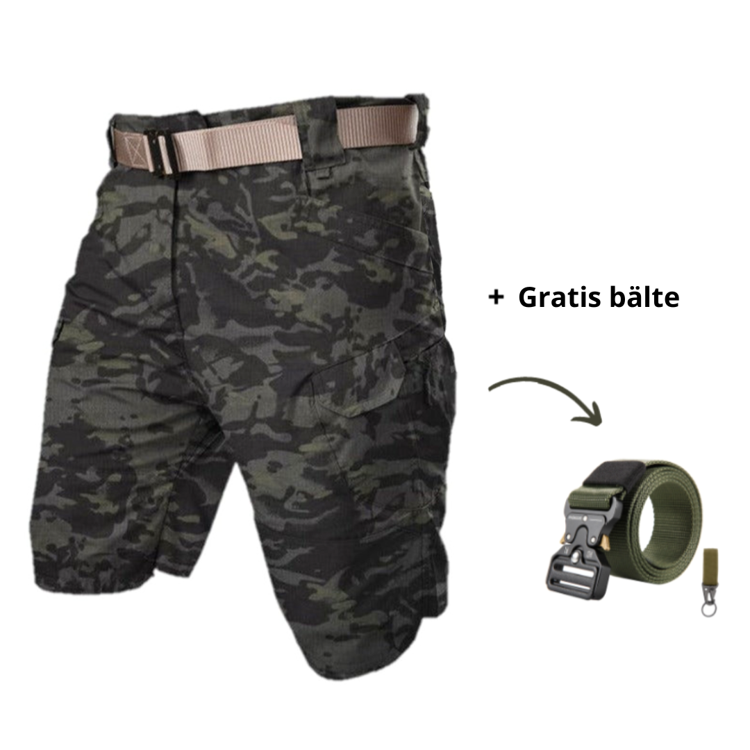 Alexander | Cargo Shorts Med 7 Fickor + GRATIS Bälte