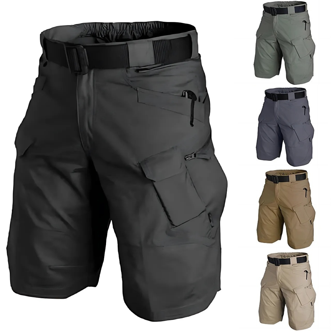 Alexander | Cargo Shorts Med 7 Fickor + GRATIS Bälte